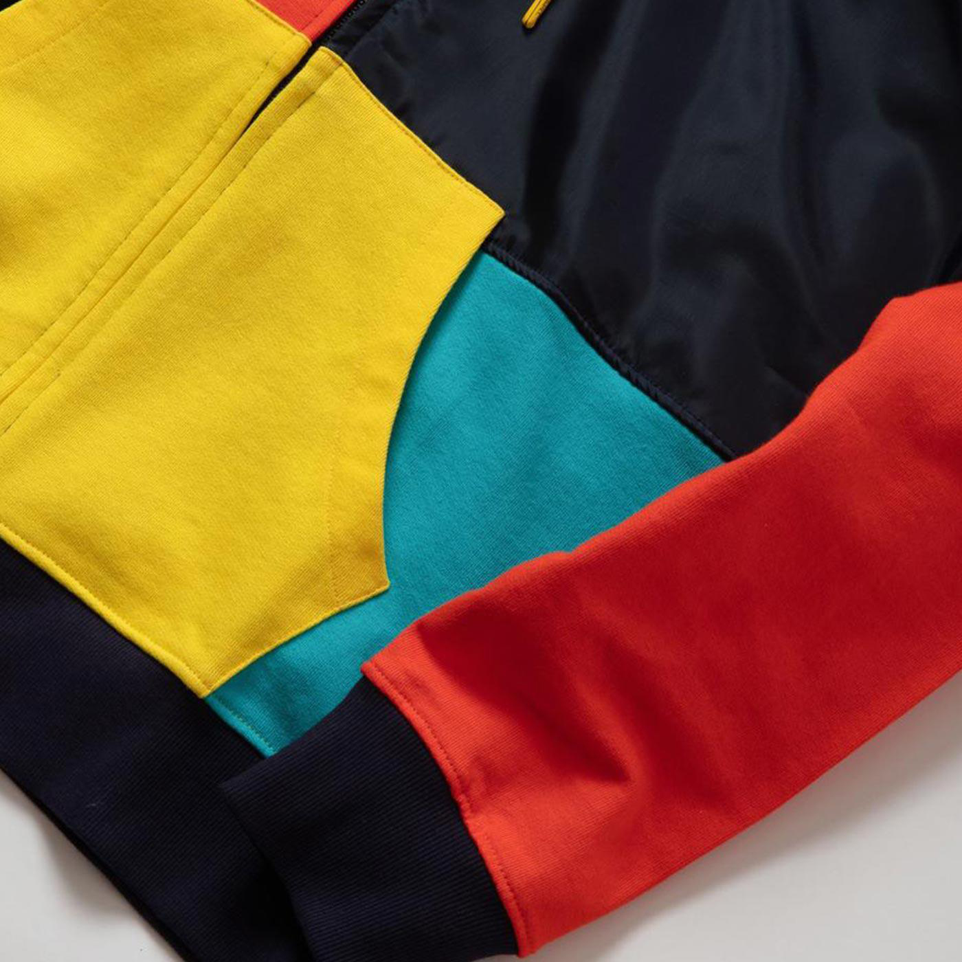 Colorblock Patchwork Hoodies