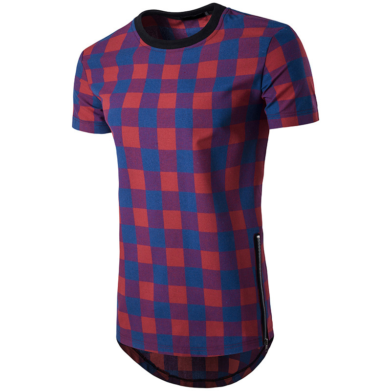 Red & Black Plaid T-Shirt
