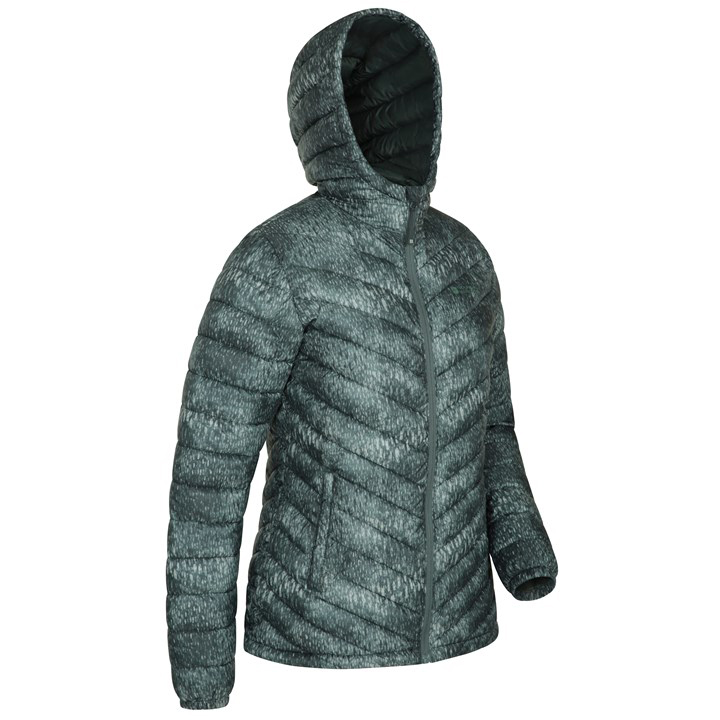 Womens Printed Padded Jacket