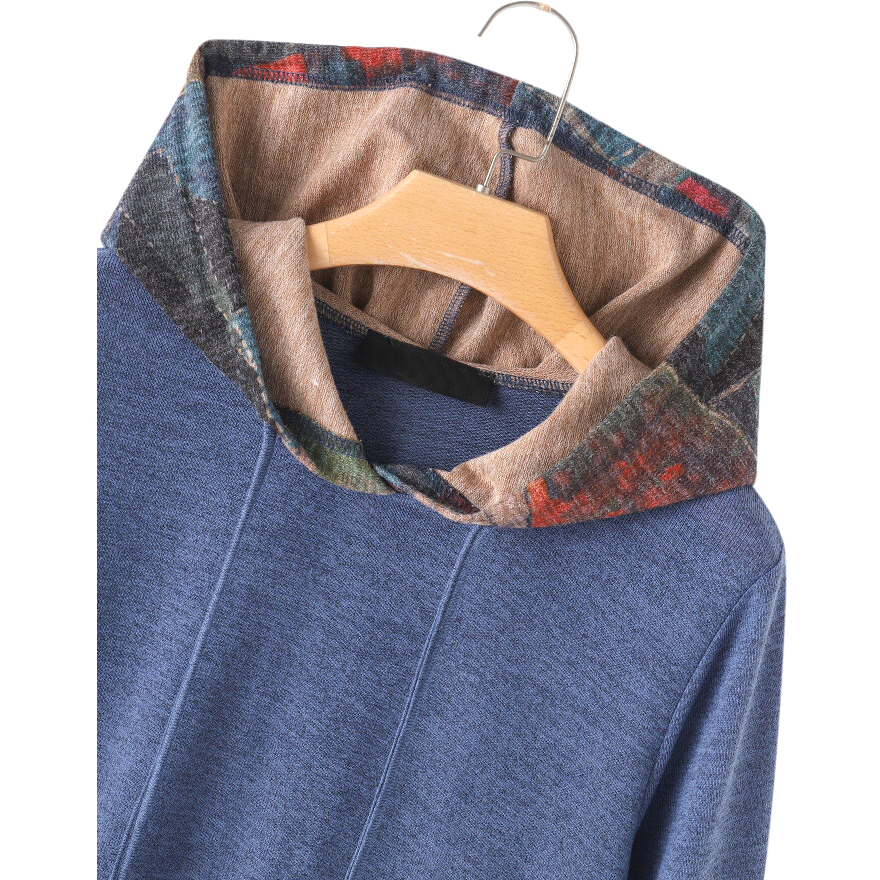 Patchwork Printed Hoodies