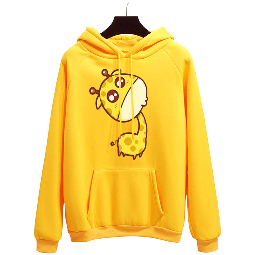 Cartoon Giraffe Hoodies